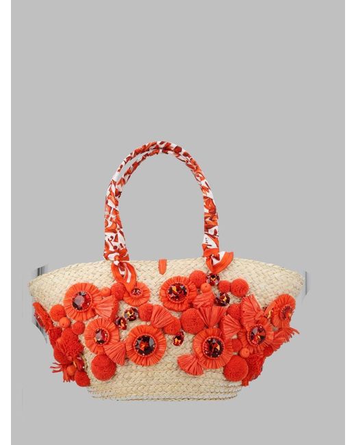 Dolce & Gabbana Red Mini Shoulder Bag With Iconic Design