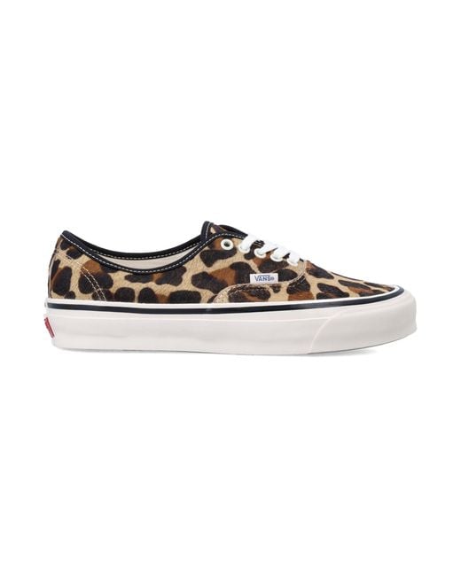 Vans Multicolor Pony Hair With A Leopard Print Authentic Premium Shoes
