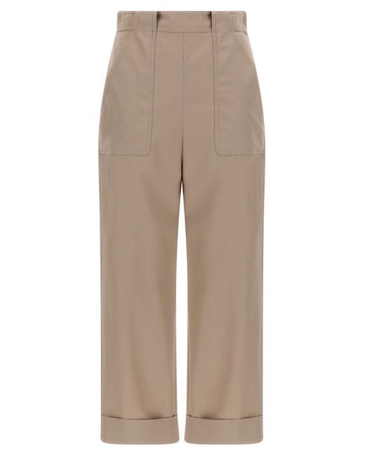 Max Mara 'palio' Broek in het Natural
