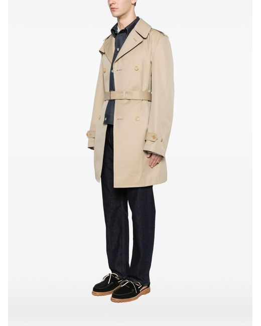 Junya Watanabe Natural Cotton Double-Breasted Coat for men