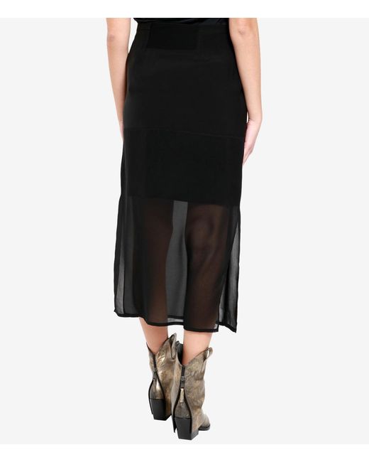 Sportmax Black Midi Skirts