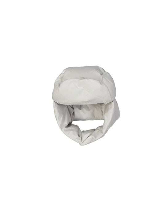 Herno Gray Padded Hat for men