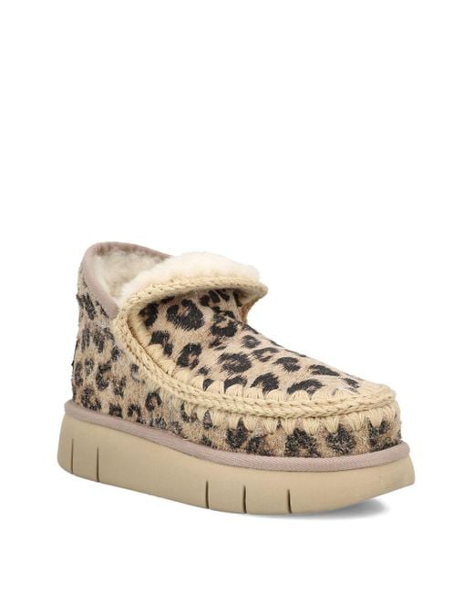 Mou Natural Eskimo Bounce Sneaker-Stiefel