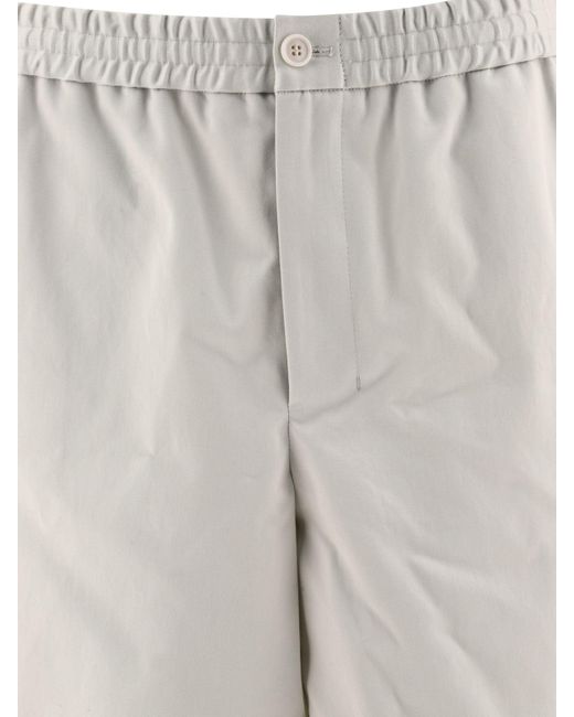AMI Shorts Met Elastische Taille in het Gray voor heren