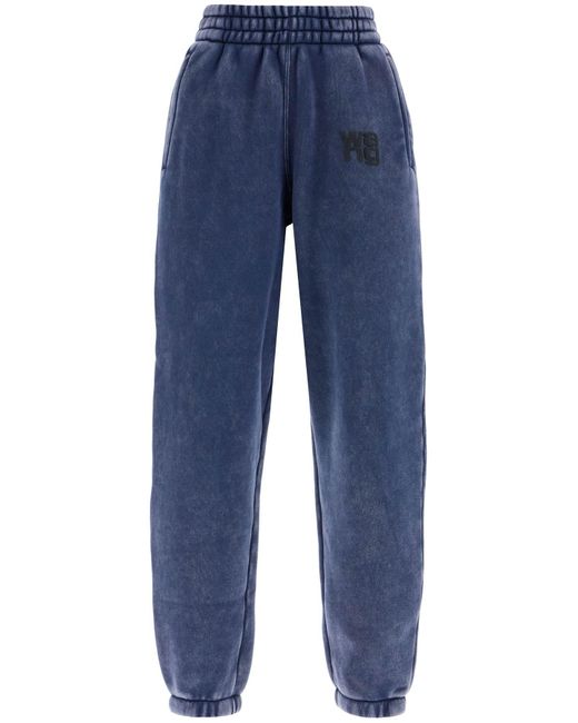Alexander Wang Vervaagde Het Effect Als jogger Met jogger in het Blue