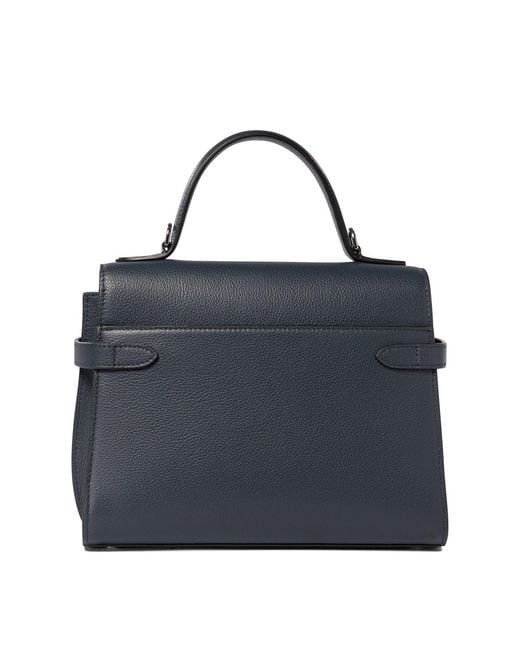 Le Tanneur Blue "Emilie" Handbag