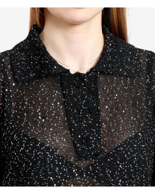 MSGM Truien Zwart in het Black