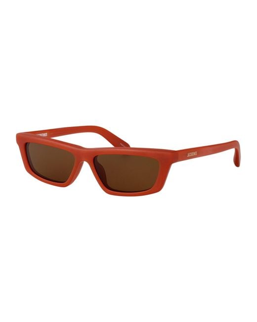 Jacquemus Brown Sunglasses