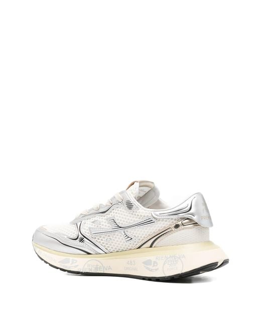 Premiata White Lauryn Shoes