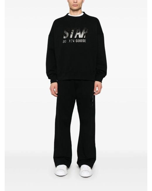Golden Goose Deluxe Brand Black Jogging Pants for men