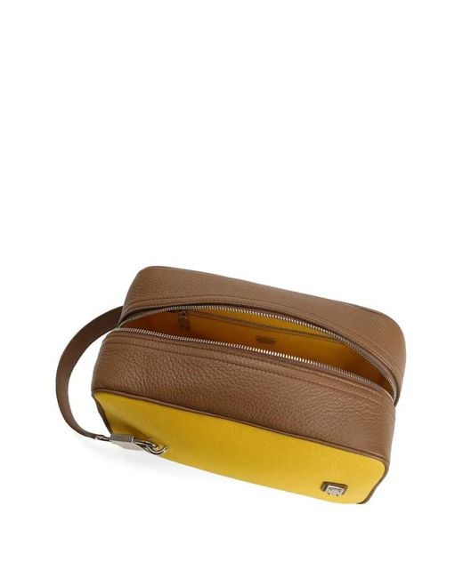 Dolce & Gabbana Yellow Dolce & Gabbana Square Tote Bag for men