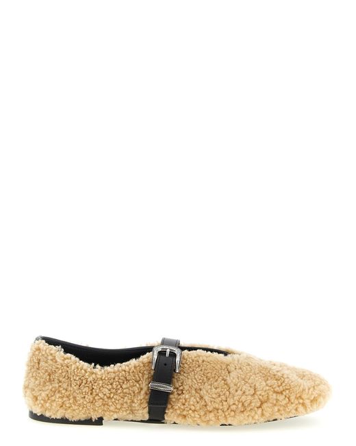 KATE CATE White Jude Flat Shoes