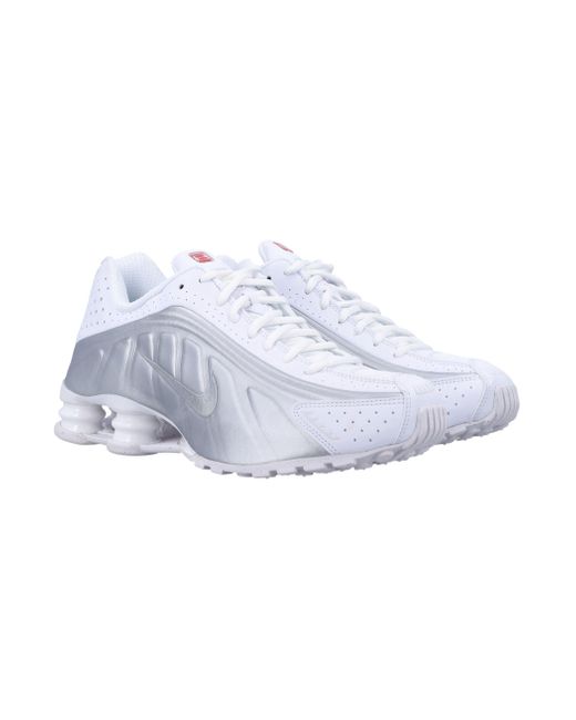 Nike White Shox R4 Running