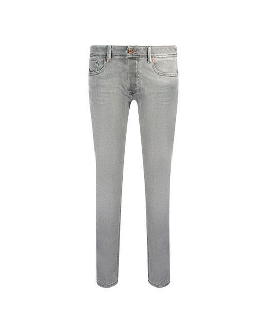 DIESEL Sleenker-x 0095e Grijze Jeans in het Gray voor heren