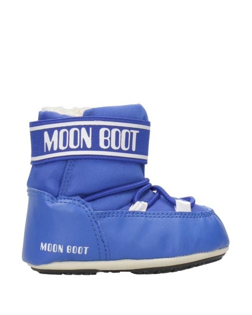 Moon Boot Blue Boots