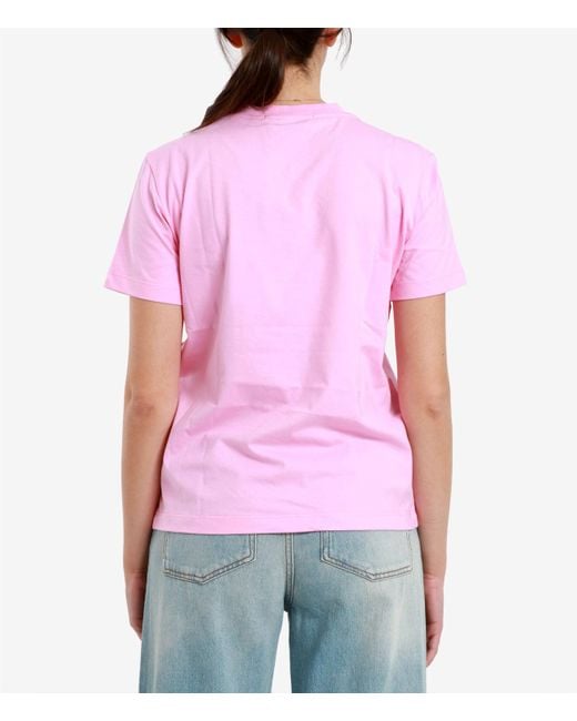 MSGM Pink T Shirts And Polos