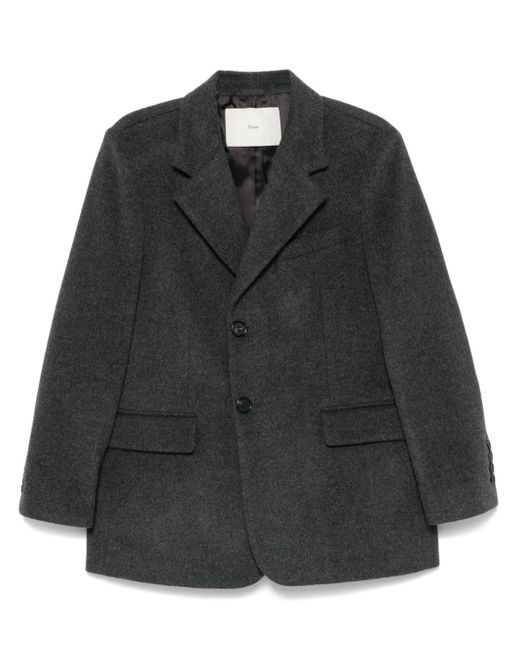 DUNST Black Wool Blazer Jacket for men