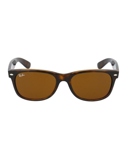 Ray-Ban Brown Squared Sunglasses 0 Rb2132 710 for men