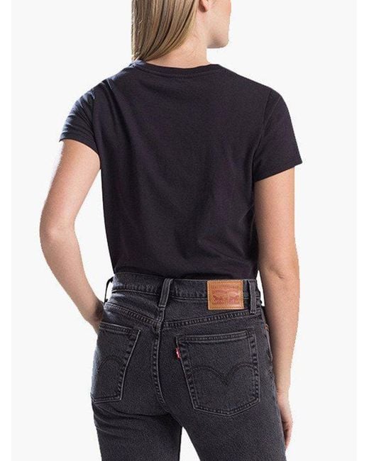 Levi's Black T Shirt Perfect