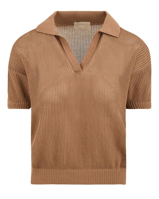 Drumohr Brown T Shirts And Polos