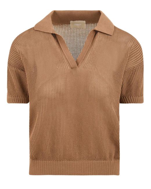 Drumohr T Shirts En Polos Bruin in het Brown