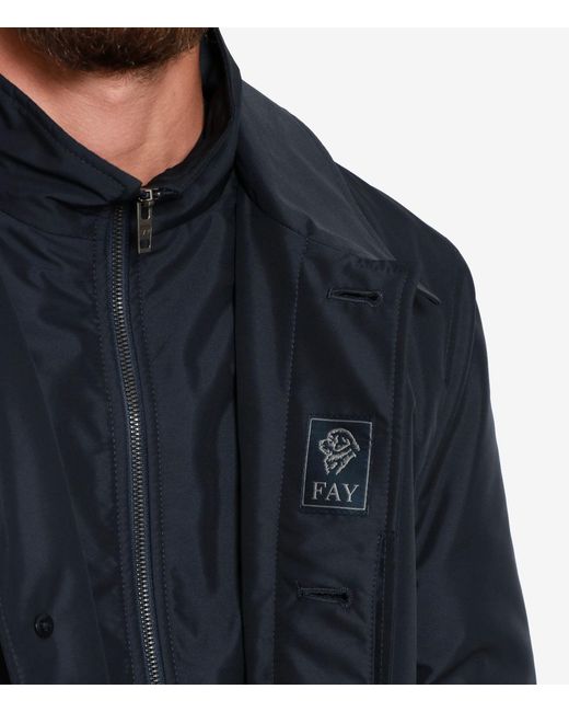 Fay Blue Coats for men
