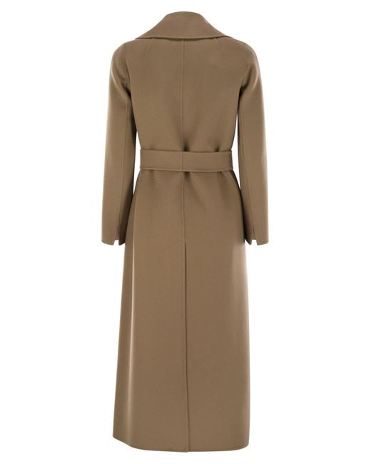 Max Mara Natural Poldo Wool Coat