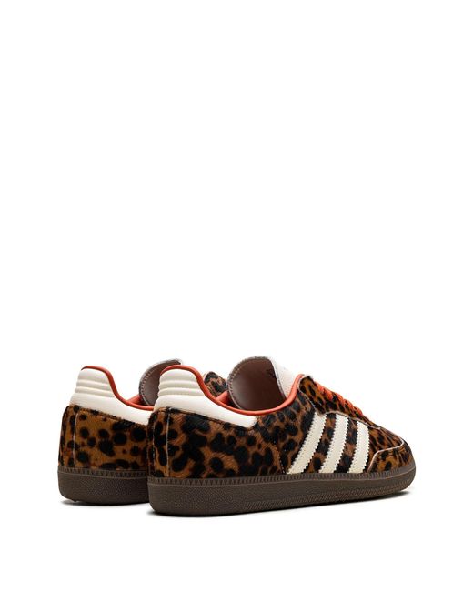 Adidas Originals Brown Samba Og Core/Preloved/Cream Sneakers