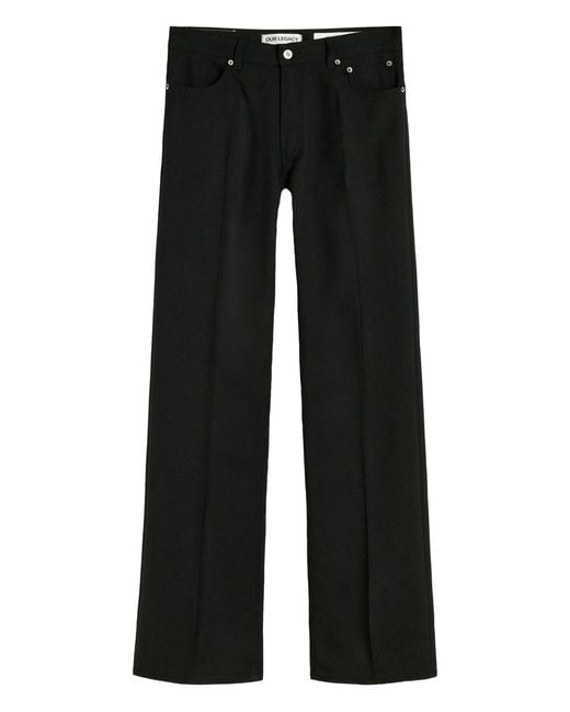 Our Legacy Black Carlson Cut for men