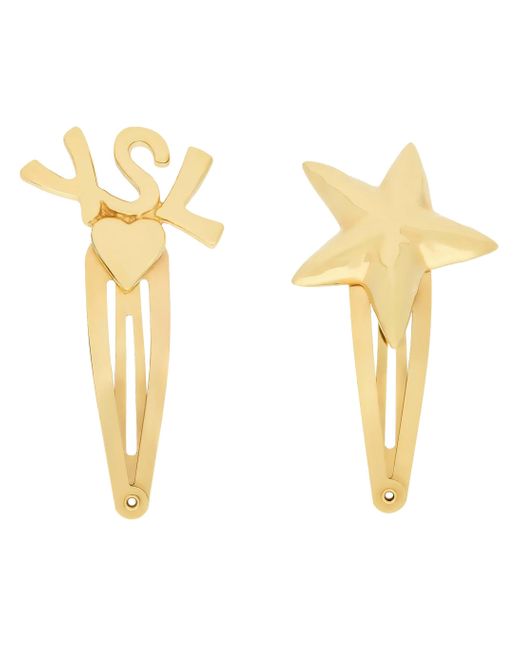 Saint Laurent White Fermacapelli Cassandre
