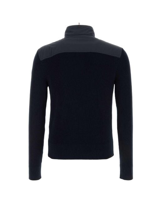 Moncler Blue Cardigan for men