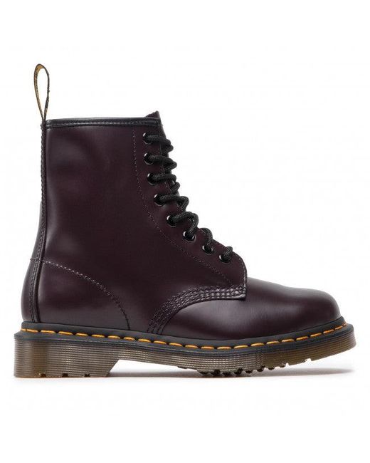 Dr. Martens Brown Dr. Martens 1460 Burgundy Smooth