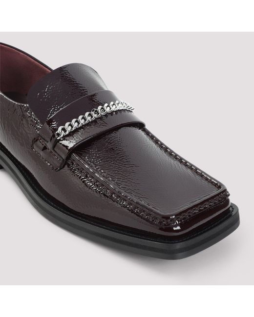 Martine Rose Black Martin Rose Fold Back Loafers