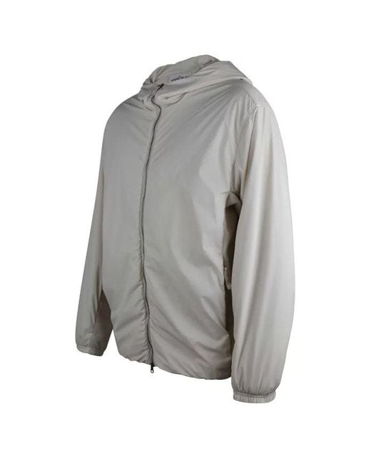 Stone Island Gray Waterproof Jacket