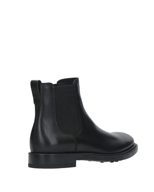 Tod's Black Boots for men