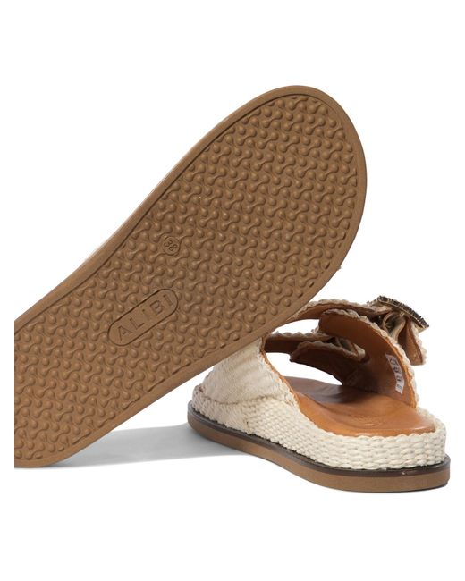 Alibi White "Greta" Sandalen