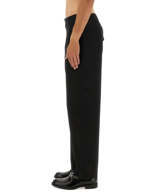 Gucci Black Pants With Web Detail for men