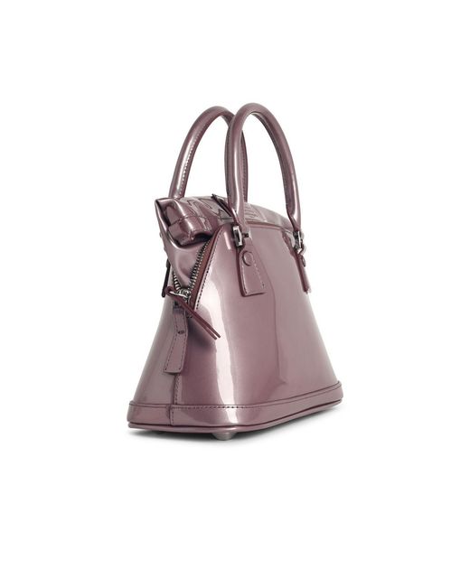Maison Margiela Pink Micro '5Ac Classique' Leather Bag