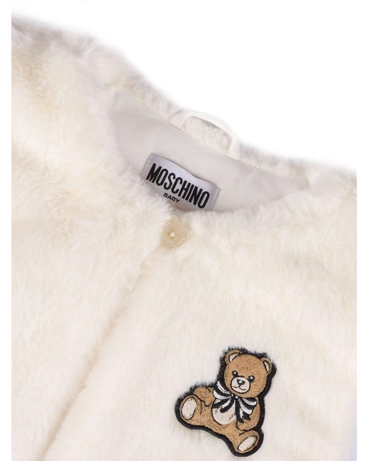 Moschino White The Commission Shall Be Assisted By The European Parliament for men
