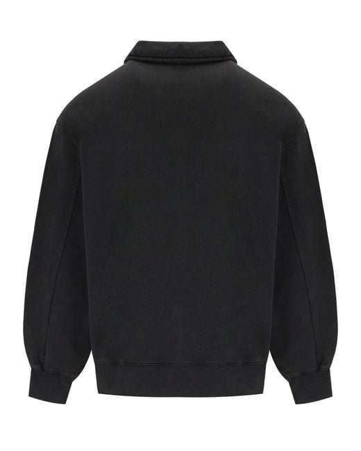 Carhartt Black Detroit Half Zip Sweatshirt