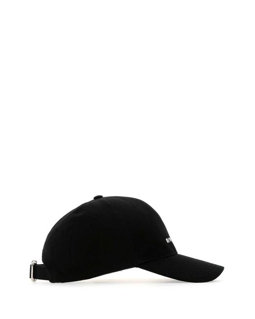 Givenchy Black Hat With Logo for men