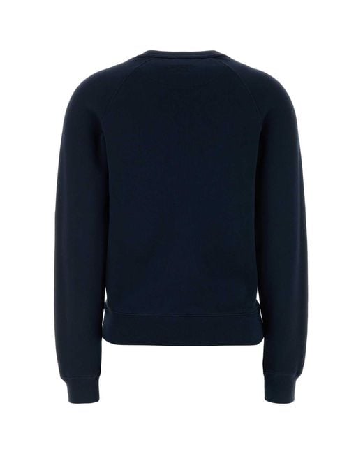 KENZO Blue Cotton Sweatshirt