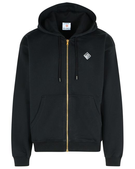 Sweat-shirt en coton noir Casablanca pour homme en coloris Black