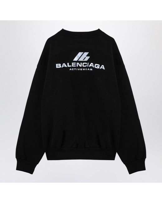 Balenciaga small logo sweatshirt best sale