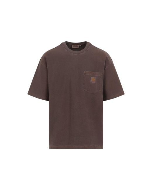 Carhartt Brown Tobacco/Loose Pocket T-Shirt