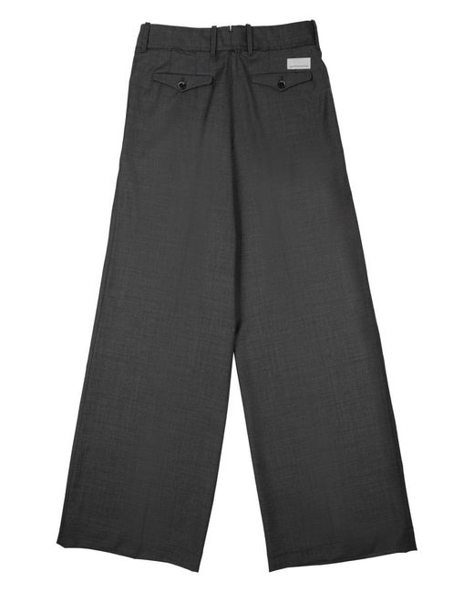 Nine:inthe:morning Gray Chic Mini Trousers For Fw25