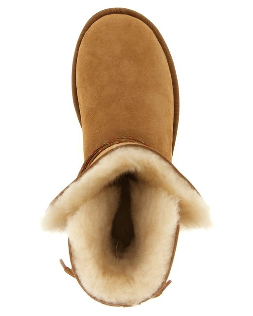 Ugg Brown 'Bailey Tie' Knöchelstiefel