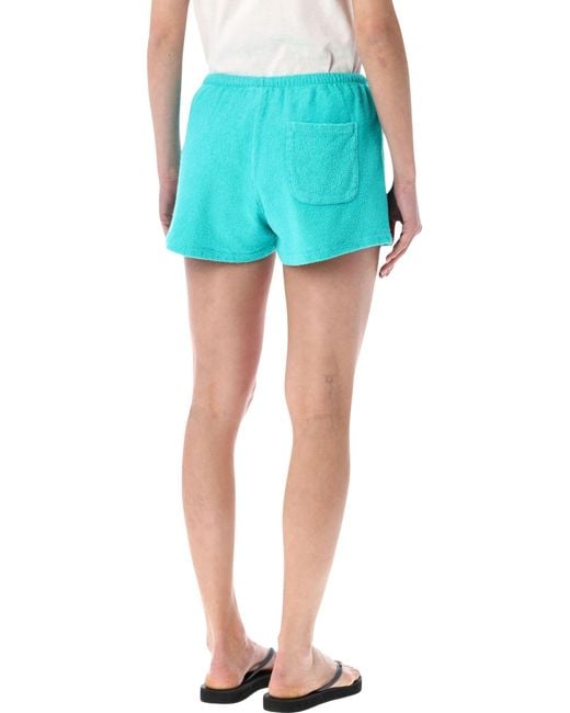 American Vintage Blue Bobypark Shorts