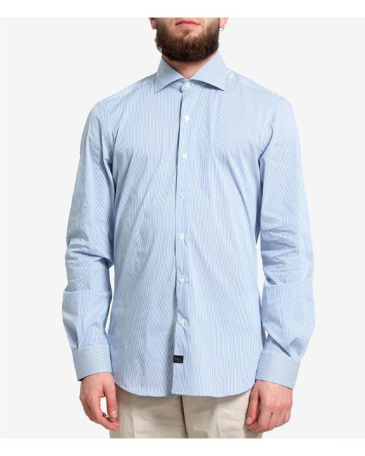 Fay Blue Shirts for men