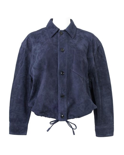 AMI Shirts Blauw in het Blue